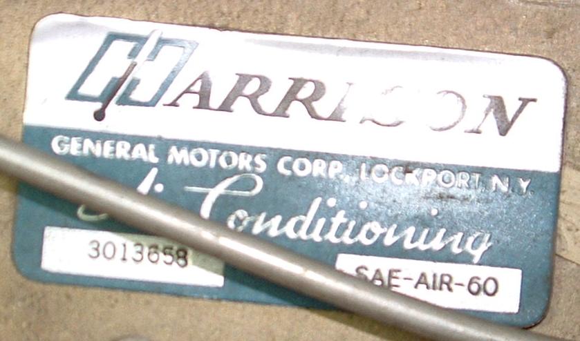 AC Evaporator Harrison Tag_1.JPG